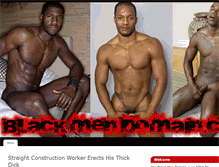 Tablet Screenshot of blackmendomain.com